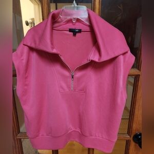 Papermoon Pink Vest Vibrant Casual Style